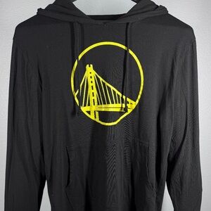 Large Sportiqe Apparel Men’s Black Super Soft Long-Sleeve T-Shirt Hoodie